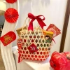 Cuộn ruy băng đỏ Tết 2.026 4cm/2cm/1cm - Trang trí quà tặng, handmade DIY, chỉ 7.000đ 4