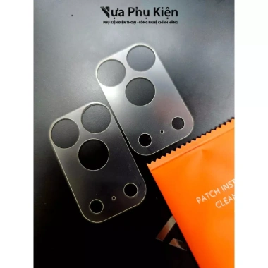 Cường lực bảo vệ camera cụm đế chống vỡ xước cho iPhone 17/16/15/14/13/12 Pro Max - 20.000₫