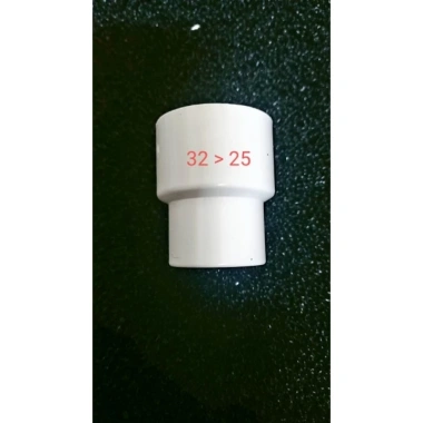Cút thu nối ống màu trắng Fi25>20 cho bể cá - Giảm giá đặc biệt, chỉ 7.000 VND