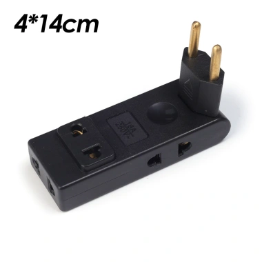 Đa chức năng Xoay 180 1-4 Cắm Chuyển Đổi - Ổ cắm sạc du lịch, mang theo khách sạn, 54.450 VND