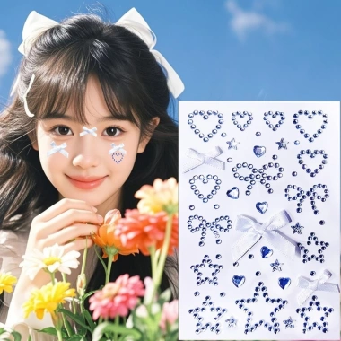 Đá Đính Mắt Blink Dán Keo - Đá Trang Điểm Sẵn, Đá Đính Tóc Cho Bé Gái, Giá 19.500₫ 3