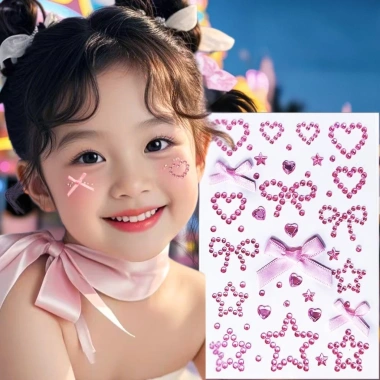 Đá Đính Mắt Blink Dán Keo - Đá Trang Điểm Sẵn, Đá Đính Tóc Cho Bé Gái, Giá 19.500₫ 5