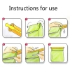 Đa Năng Kẹp Thực Phẩm Kín Que Nhà Bếp - Chống Ẩm, Cầm Túi, Tổ Chức Ăn Nhẹ 5