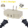 Đa Năng Mini 1-3 Cắm Xoay 180 độ Điều Chỉnh, Bộ Chuyển Đổi 10A 250V Giá 51.330 2