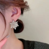 Đá sịn khuyên tai Tuyết to sang chảnh KT366 - Giá ưu đãi 44.999đ, tinh tế 3