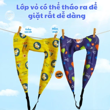 Đai an toàn ô tô HieuMinhcar HM12 chữ U - gối tựa đầu trẻ, chắc chắn êm ái BôngPP, giảm giá 299.000₫