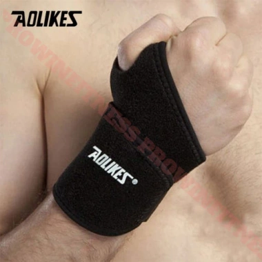 Đai cuốn cổ tay Aolikes cho gym thể thao - Hỗ trợ tập tạ tay, giảm còn 60.000₫, giá gốc 73.800₫ 5