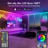 Dải đèn neon RGB Decro chống nước, đồng bộ nhạc từ xa - ánh sáng phòng ngủ và ngoài trời, giá 279.000đ 2