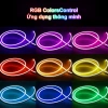 Dải đèn neon RGB Decro chống nước, đồng bộ nhạc từ xa - ánh sáng phòng ngủ và ngoài trời, giá 279.000đ 5