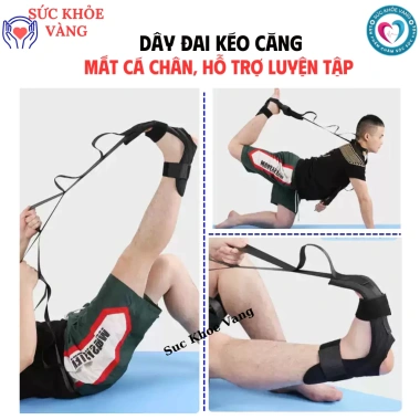 Đai Kéo Chân - Dây Kháng Lực Phục Hồi Chức Năng, Chấn Thương & Tai Biến, 45.000 VND