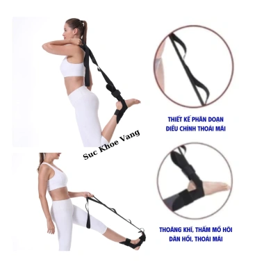 Đai Kéo Chân - Dây Kháng Lực Phục Hồi Chức Năng, Chấn Thương & Tai Biến, 45.000 VND 5