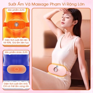 Đai Massage Bụng Anni Đai Chườm Nóng Êm Quà Tặng Bạn Gái Sinh Nhật Nữ 232.713 VND