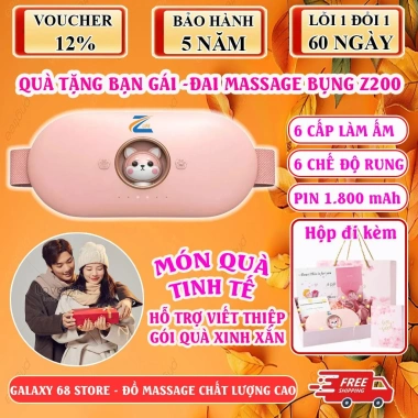 Đai Massage Bụng Anni Đai Chườm Nóng Êm Quà Tặng Bạn Gái Sinh Nhật Nữ 232.713 VND 10 Đai Massage Bụng Anni Đai Chườm Nóng Êm Quà Tặng Bạn Gái Sinh Nhật Nữ 232.713 VND 10