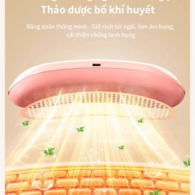 Đai Massage Bụng Chườm Nóng ICON Giảm Đau Kinh Nữ Sạc Dây Quà Tặng Bạn Gái 5 Đai Massage Bụng Chườm Nóng ICON Giảm Đau Kinh Nữ Sạc Dây Quà Tặng Bạn Gái 5