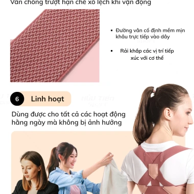 Đai nâng đỡ lưng, nịt vai chống gù - Định hình ngực, tập gym yoga chỉ 49.000đ