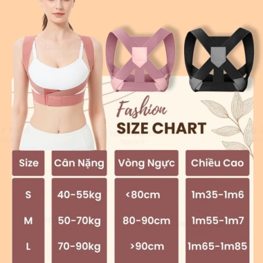 Đai nâng đỡ lưng, nịt vai chống gù - Định hình ngực, tập gym yoga chỉ 49.000đ 8 Đai nâng đỡ lưng, nịt vai chống gù - Định hình ngực, tập gym yoga chỉ 49.000đ 8