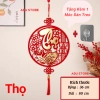Dải Treo Đỏ May Mắn Tết 2.024 – Trang Trí Cửa Nhà, Giá Chỉ 35.000 VND, Chúc Năm Mới 10