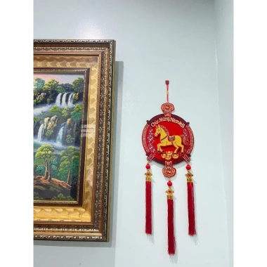 Dải treo Ngựa Đồ treo Tết 2.026 - Mã Đáo Thành Công, Chúc mừng Năm Mới, Giá 70.000đ