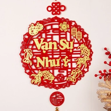 Dải Treo Thần Tài Lắc Đầu Gọi Tài Lộc 2.024 May Mắn Giá Ưu Đãi 32.000 VND