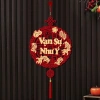 Dải treo trang trí Tết 2.025 - Khánh quạt chữ Phúc Lộc Thọ, Đón tài lộc, nhung vòng may mắn - Giá chỉ 10.000₫