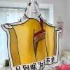 Daishenhd Hoàng Đế Rồng Chăn Flannel – Chăn meme Trung Quốc, mềm da, chống phai, màu sáng, ngủ sofa, du lịch 79.272₫ 9