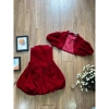 Đầm bí cúp ngực đính nơ, áo khoác bigsize Quỳnh Anh đầm tết size 50‑100kg, giá 250k 4