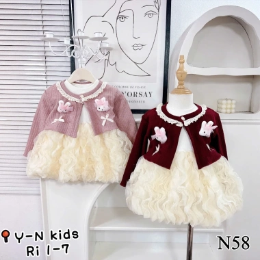 Đầm công chúa bé gái xòe bồng bềnh, áo khoác len gân, Tết Noel 8-19kg, giảm còn 195.999₫ 6 Đầm công chúa bé gái xòe bồng bềnh, áo khoác len gân, Tết Noel 8-19kg, giảm còn 195.999₫ 6