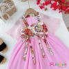 Đầm công chúa hanbok bé gái size 12-40kg thiết kế cao cấp, đẹp dịp Tết, chỉ 205.640₫ - FLASH SALE