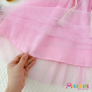 Đầm công chúa hanbok bé gái size 12-40kg thiết kế cao cấp, đẹp dịp Tết, chỉ 205.640₫ - FLASH SALE 5