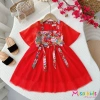 Đầm công chúa hanbok bé gái size 12-40kg thiết kế cao cấp, đẹp dịp Tết, chỉ 205.640₫ - FLASH SALE 7