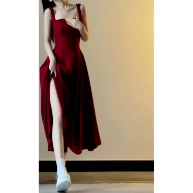 Đầm Cotton Cổ Vuông CL3 - Xinh Đơn Giản, Sang Chảnh cho Đi Chơi, Tiệc, Sự Kiện – Giá 189.000₫