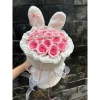 Đầm Hoa Sáp Tai Thỏ 16 Bông Quà Tặng Valentine 8/3 14/2 Túi Đèn Trang trí phòng Giá 199.000₫ 2