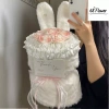 Đầm Hoa Sáp Tai Thỏ 16 Bông Quà Tặng Valentine 8/3 14/2 Túi Đèn Trang trí phòng Giá 199.000₫ 8