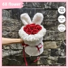 Đầm Hoa Sáp Tai Thỏ 16 Bông Quà Tặng Valentine 8/3 14/2 Túi Đèn Trang trí phòng Giá 199.000₫ 10