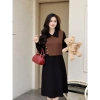 Đầm len bigsize ghile pastel khuyến điểm - Outfit mặc Tết, giá chỉ 299k 3