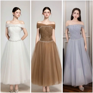 Đầm maxi chéo MS1.314V full size S M L XL - thiết kế thanh lịch, giảm giá 22% chỉ 686.000₫ 3