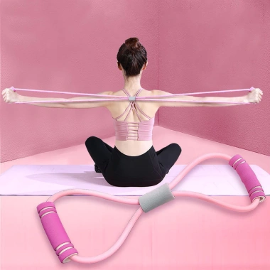 Đàn Hồi Kháng Lực Đa Năng Vòng 8 - Dây Kéo Gym Nam Nữ, Tập Tay, Giá 19.000đ 4