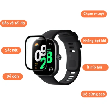 Dán màn hình 3D cho Redmi Watch 5 Lite & Active 4/3 Lite - Siêu bền, giá 24.750₫ 3