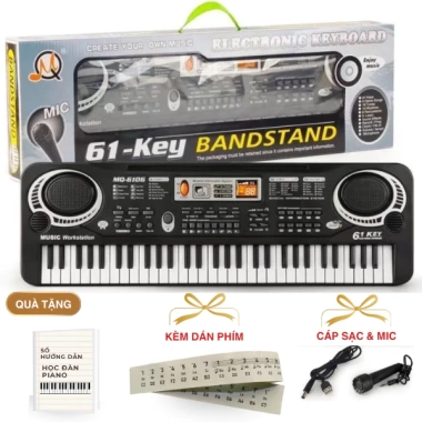 Đàn Piano Bé Đồ Chơi Đèn Nhạc & Micro Chuẩn Âm - Giá 129.000, Giảm Đặc Biệt 8