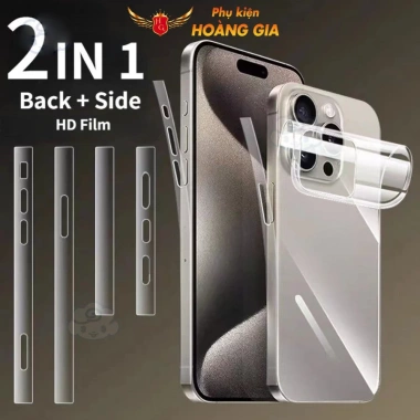 Dán PPF iPhone lưng và viền iPhone 14/13/12 Pro Max, bảo vệ 100% giá 27.865₫