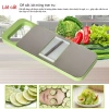 Dao Bào Đa Năng 5 in 1 - Bào Rau Củ, Thái Hạt Lựu, Cắt Sợi Khoai Tây - 41k 5