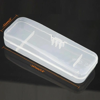 Dao cạo nam UUMIR - Hộp cạo râu trong suốt du lịch, nhựa bảo vệ, giá chỉ 30.564₫ 2