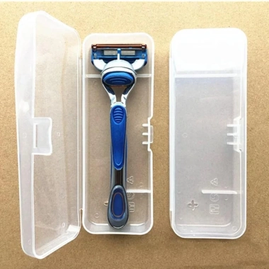 Dao cạo nam UUMIR - Hộp cạo râu trong suốt du lịch, nhựa bảo vệ, giá chỉ 30.564₫ 6