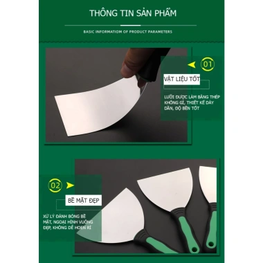 Dao cạo sàn, sơn, tường đa chức năng TUOSEN chính hãng - Giá chỉ 28.800₫ 4