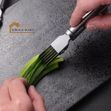 Dao cắt hành 6 lưỡi đa năng thép không gỉ cao cấp, dụng cụ tỉa rau củ - 47.000đ Dao cắt hành 6 lưỡi đa năng thép không gỉ cao cấp, dụng cụ tỉa rau củ - 47.000đ