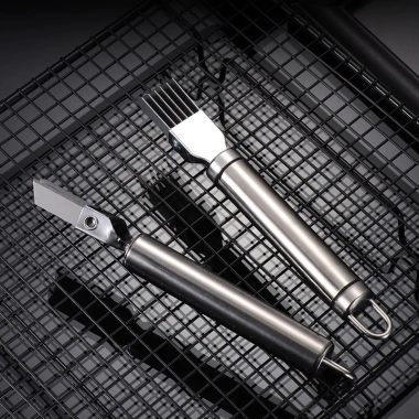 Dao cắt hành 6 lưỡi đa năng thép không gỉ cao cấp, dụng cụ tỉa rau củ - 47.000đ