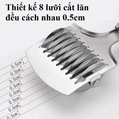 Dao cắt mì đa năng inox cao cấp, cắt bột nhanh gọn, giảm giá 39.000 VND 5