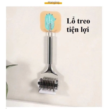 Dao cắt mì đa năng inox cao cấp, cắt bột nhanh gọn, giảm giá 39.000 VND 9