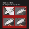 Dao chặt xương đa năng – Thép không gỉ cao cấp, vỏ da tiện dụng, phù hợp dã ngoại 4