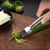 Dao chẻ hành lá đa năng 6 lưỡi thép không gỉ - Dụng cụ cắt hành tỏi tiện lợi 26.900 VND 2